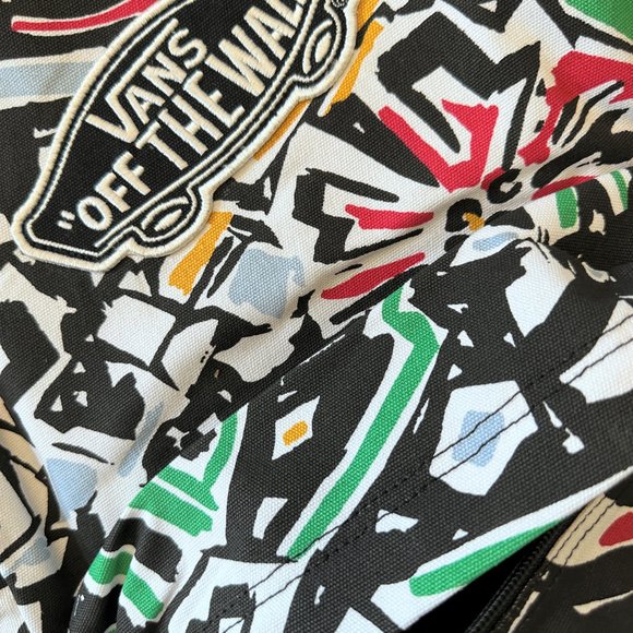 Vans OLD SKOOL Off The Wall Backpack NEW Realm Abstract School Bag … - Picture 4 of 8